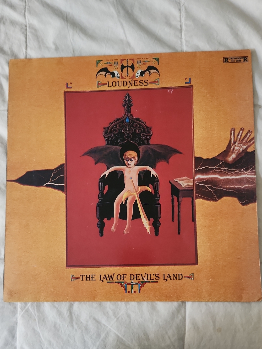 - The Law of Devil's Land Vinyl Record (Gold / Red)